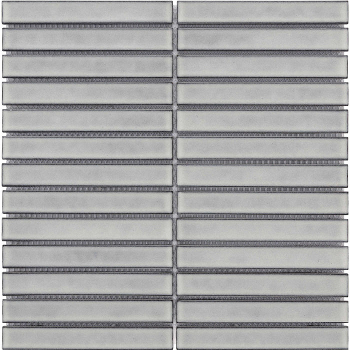 Bärwolf KIT-23003 STRIPES haze grey glossy  chip 145x20 mm, concave 30x30 cm