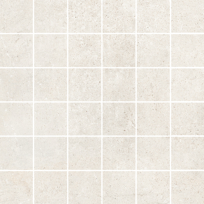 Mosaik Betonstyle Ivory  Feinsteinzeug glasiert, matt  rektifiziert 29,8x29,8x0,9 Default Title