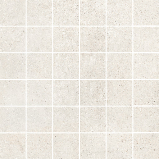 Mosaik Betonstyle Ivory  Feinsteinzeug glasiert, matt  rektifiziert 29,8x29,8x0,9 Default Title