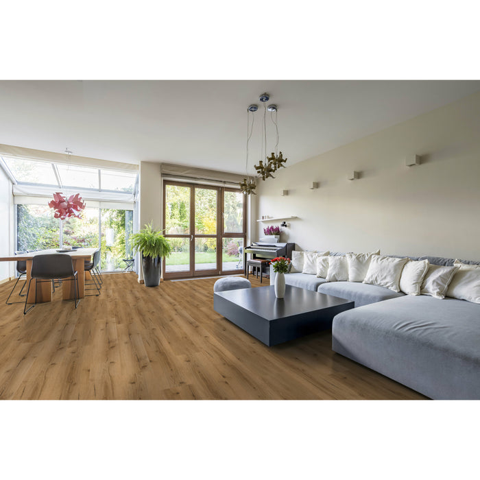 Natural Premium Rigid Oak Rom klikvinylgulv med trinlydsslidlag på 0,5 mm
