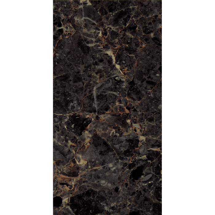 Magic Black  Feinsteinzeug+Glas glänzend rektifiziert 60x120x0,9 Default Title