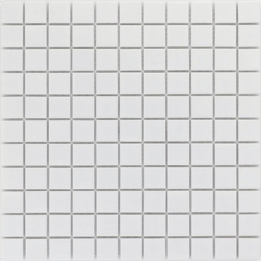 Weiß Uni matt  Mosaik - - 30,2x30,2 Default Title