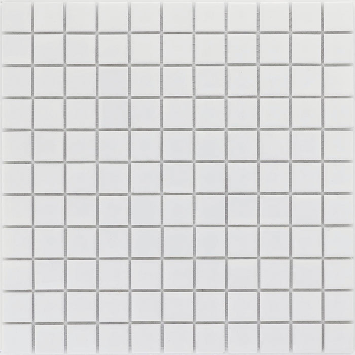 Weiß Uni matt  Mosaik - - 30,2x30,2 Default Title