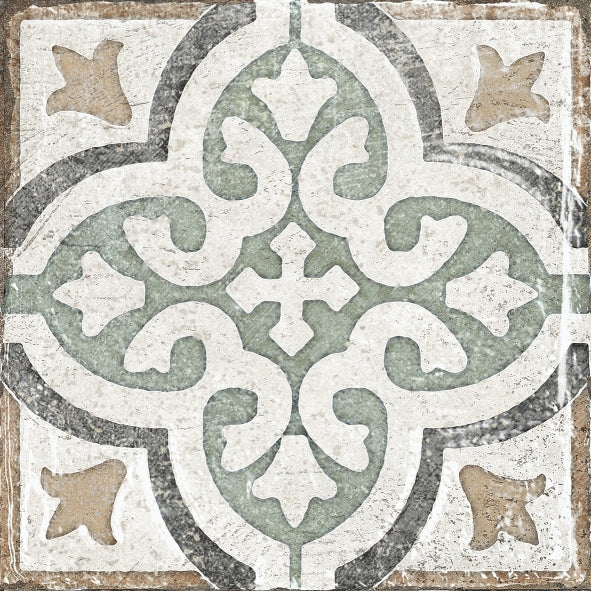 Helsinki Lyon Beige Mix* Feinsteinzeug glasiert, matt Rundkante 20x20x1 Default Title