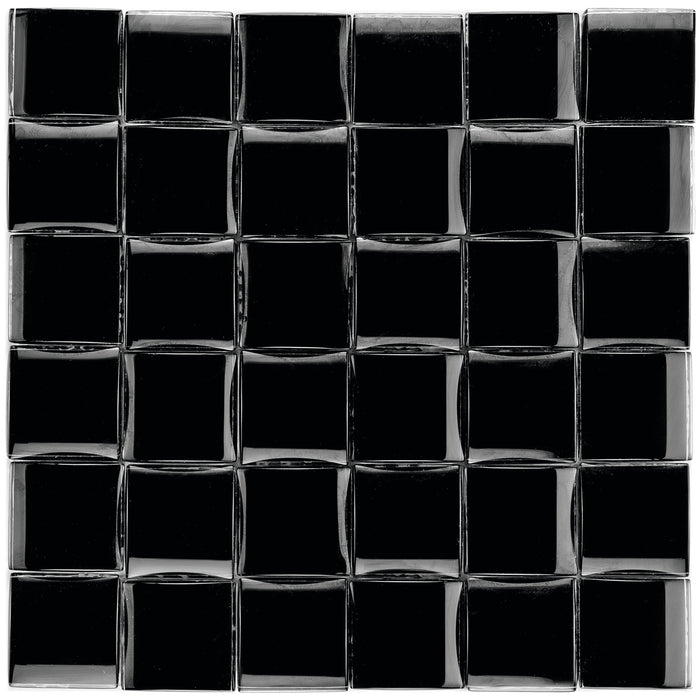 3D Black Mosaik - - 25,6x25,6 Default Title