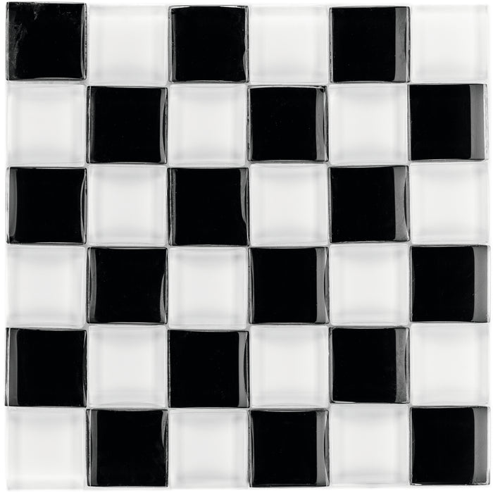 3D Black&White Mosaik - - 25,6x25,6 Default Title