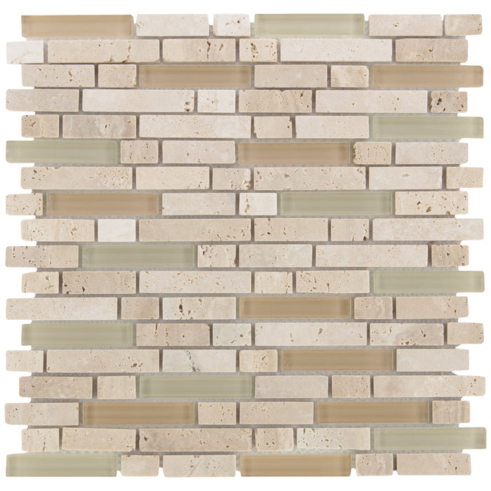Combi Cream Line Mosaik - - 30x30 Default Title