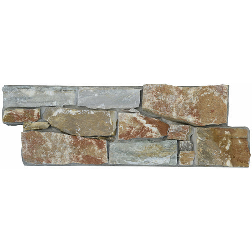 Wandverblender Beige Naturstein auf Zement - - 55x20 Default Title