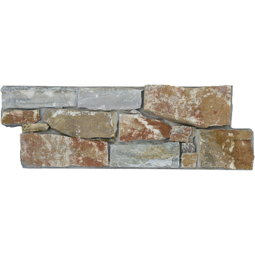 Wandverblender Beige Naturstein auf Zement - - 55x20 Default Title