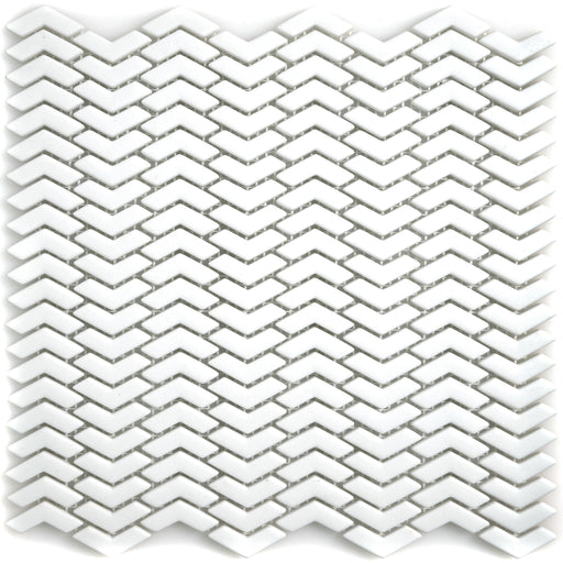 Serie 3 Weiß 440mm Glasmosaik - - 29x29,5 Default Title