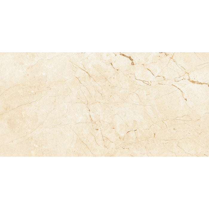 Marcory Crema Feinsteinzeug glasiert, glänzend  rektifiziert 60x120x1 Default Title