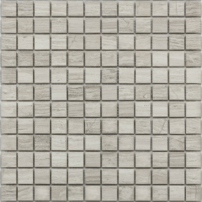Bärwolf Square wood grain grey pol. 30,5x30,5 cm Natural Stone CM-10003
