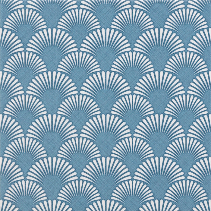 Bärwolf Wallpaper GOTU AKZENT.relaxing azur 18,5x18,5 cm Feinsteinzeug Default Title