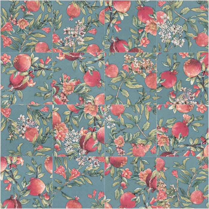 Bärwolf Wallpaper Fruits Akzent 18,5x18,5 cm Ceramic KE-19011