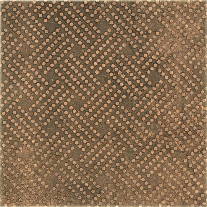 Bärwolf Vintage Oxid Corten Akzent 18,5x18,5 cm Ceramic KE-19032