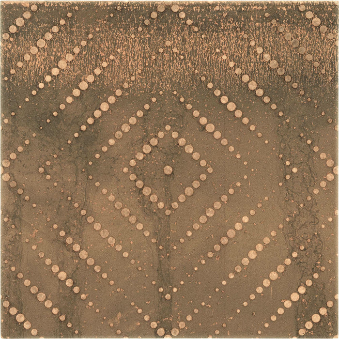 Bärwolf Vintage Oxid Corten Akzent 18,5x18,5 cm Ceramic KE-19034
