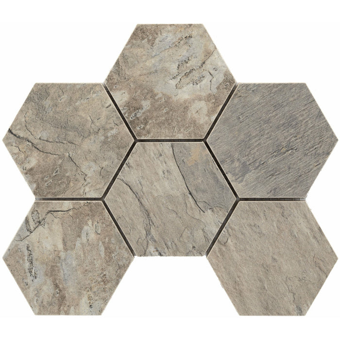 Bärwolf Rustic Stone silver lining 20x26,1 cm Ceramic KEG-20061