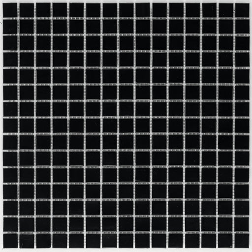 Schwarz Uni  Mosaik - - 32,6x32,6 Default Title