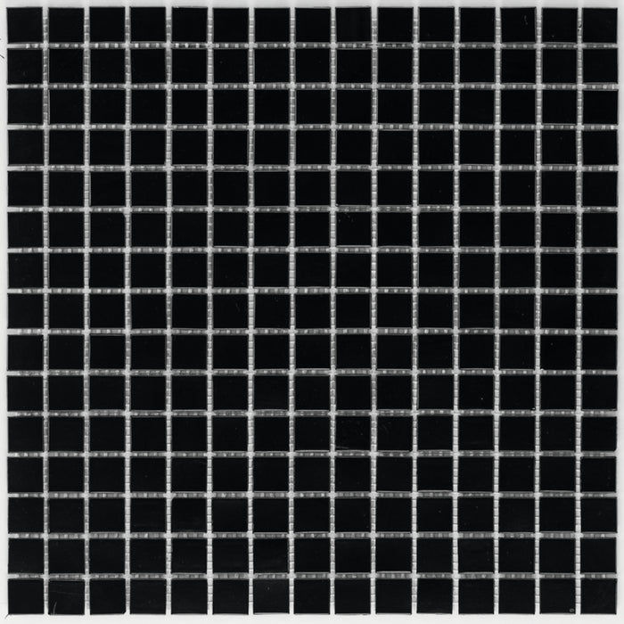 Schwarz Uni  Mosaik - - 32,6x32,6 Default Title