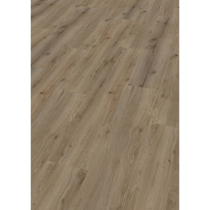 Sol en vinyle clic Natural Premium Rigid Oak Bologna avec couche d'usure anti-bruit de 0,5 mm