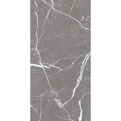 Premium Marble Stuzario Grau Feinsteinzeug glasiert, glänzend  rektifiziert 30x60x0,9 Default Title