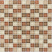 Kupfer Braun Beige Metallic  Mosaik - - 30x30 Default Title