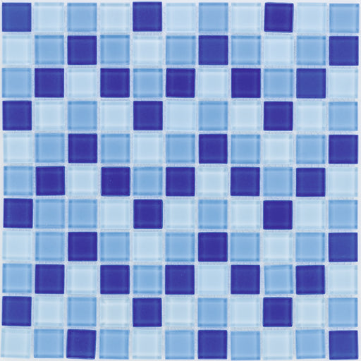 Hellblau Mix Mosaik - - 30x30 Default Title