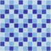 Hellblau Mix Mosaik - - 30x30 Default Title