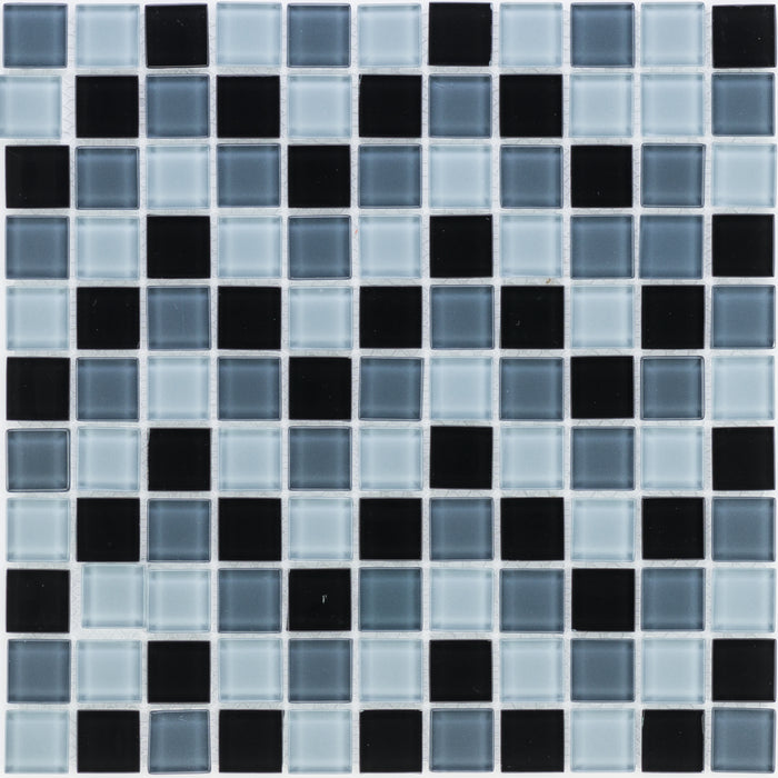 Schwarz Grau  Mosaik - - 30x30 Default Title