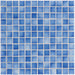 Blau Melage  Mosaik - - 33x33 Default Title