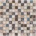 Marmor Bandung Beige Glas Relief  Mosaik - - 30x30 Default Title