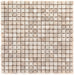 Travertino Beige Mix getrommelt  Mosaik - - 30,5x30,5 Default Title