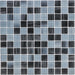 Schwarz Grau Gestreift  Mosaik - - 30x30 Default Title