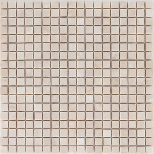 Tarsus Beige getrommelt  Mosaik - - 30,5x30,5 Default Title