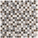 Solaris Marmor Bandung Beige Glasmix Braun  Mosaik - - 30x30 Default Title