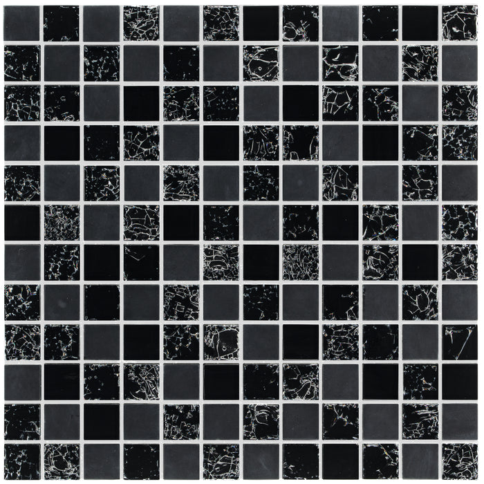 Smart Black (selbstklebend) Mosaik - - 30x30 Default Title