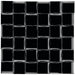 3D Black  Mosaik - - 25,6x25,6 Default Title