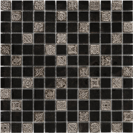 Inka Black Reliev  Mosaik - - 30x30 Default Title