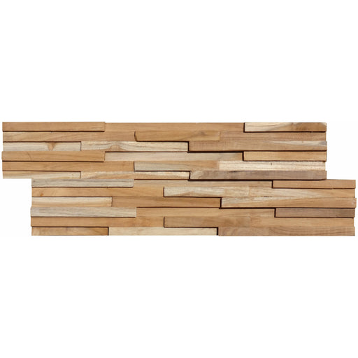 Wandverblender Natur Slim Holz - - 60x15 Default Title