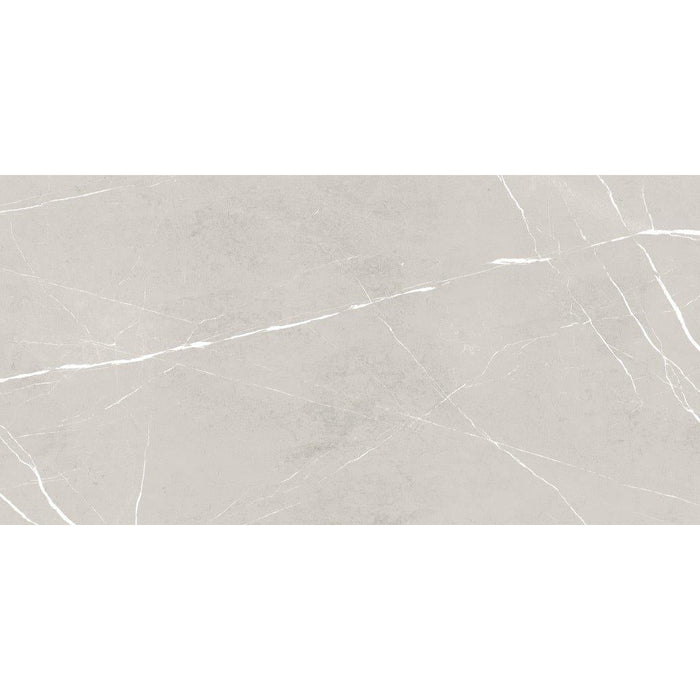 Premium Marble Nevada Hellgrau Feinsteinzeug glasiert, glänzend  rektifiziert 60x120x1 Default Title