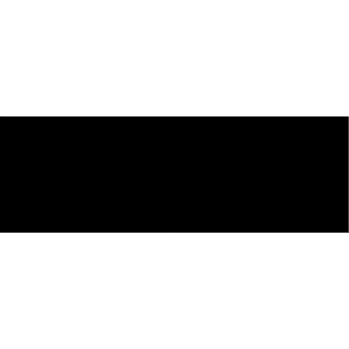 Tokio Schwarz  Wandfliese glasiert, glänzend Rundkante 10x30x0,8 Default Title