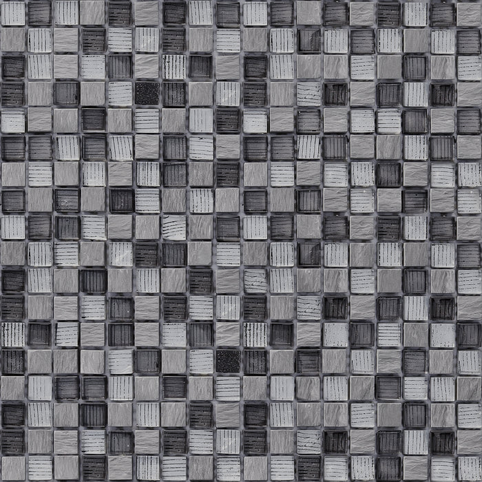 Bärwolf Fineline mélange de gris 29,8x29,8 cm GL-12007