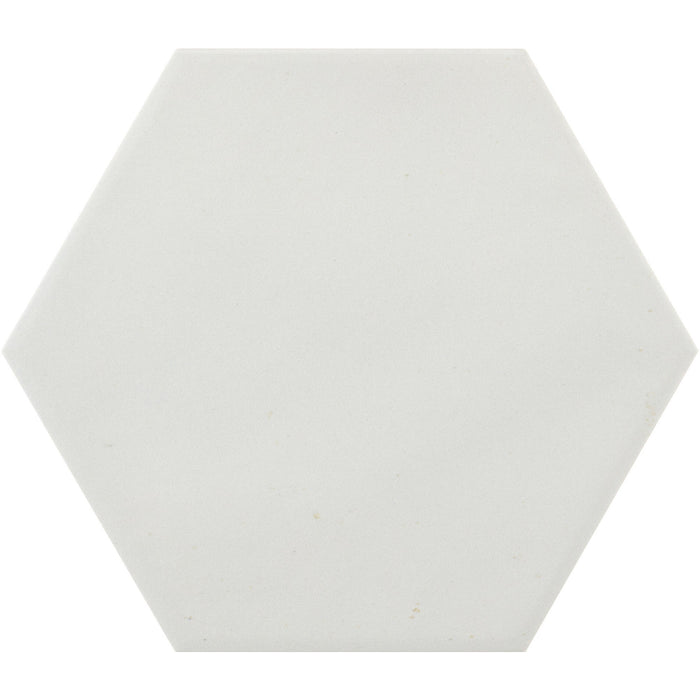 Bärwolf KE-22102 LOFT HEXAGON MATT latte white matt 17,3x15 cm Feinsteinzeug