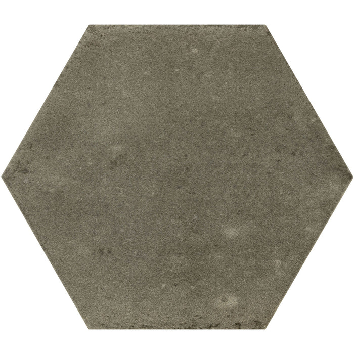 Bärwolf KE-22105 LOFT HEXAGON MATT espresso brun mat 17,3x15 cm porcelæn stentøj