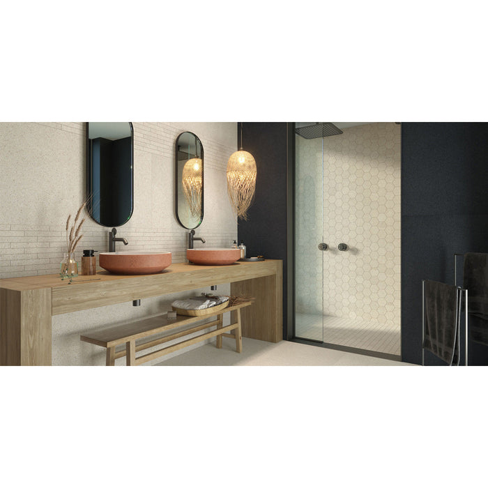 Bärwolf KEG-22502 TOWNHOUSE tropea cream 42,5x29,7 cm Feinsteinzeug