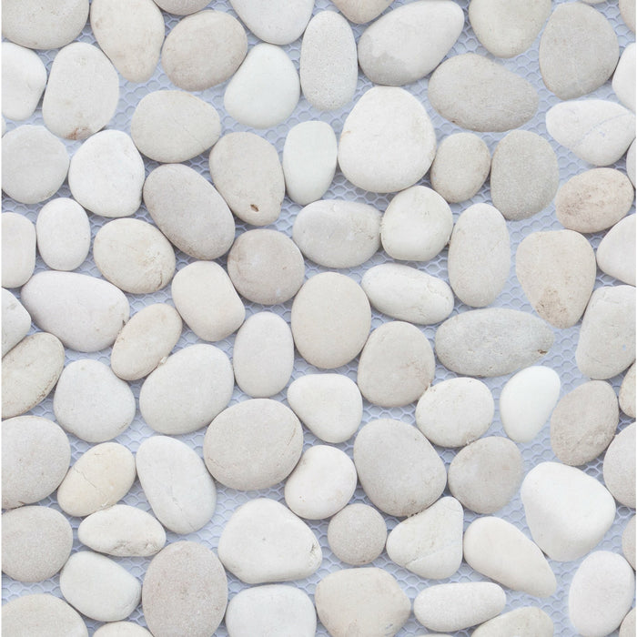 Bärwolf Pebble grey - white 30x30 cm Natural Stone PM-0005