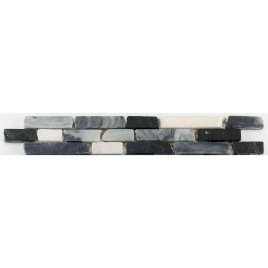 Bärwolf Sticks nero marq/white/grey 4,9x30,5 cm Natural Stone CM-57103