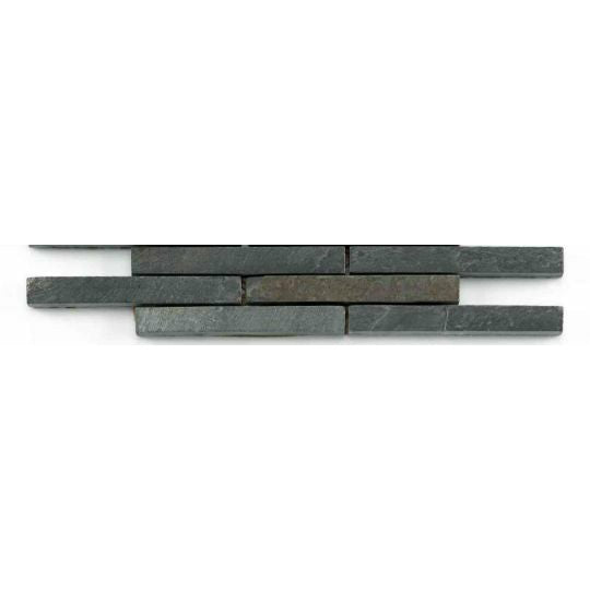 Bärwolf Sticks gris foncé 4,8x24,5 cm Pierre naturelle CM-57115